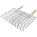 ECD-Germany Grillrost, Silber, Metall, Rechteckig, 40x60 cm, Grills & Outdoor-Küchen, Grillzubehör