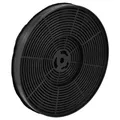vhbw Aktivkohlefilter kompatibel mit Exquisit UBH10-2.1, UBH10, UBH10-2 INOXLOOK, KFD927-2, MI/FSH60, SH60 Dunstabzugshaube - 17,5 cm
