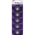 AGFA 5X CR1220 - Lithium-Knopfzelle, CR1220, 3V, 12,0x2,0 mm, 5er-Pack