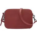 Umhängetasche LIEBESKIND BERLIN "Crossbody CARRY OVER HARRIS", Damen, Gr. B/H/T: 20,5cm x 14,5cm x 7cm, rot (true rot), Leder, Taschen, Mini Bag, Schultertasche, Handtasche Damen