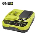 Ryobi Akku-Schnellladegerät ONE+ 18 V,  Aufladegerät ohne Akku RC18180 Ladegerät