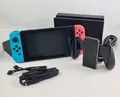 Nintendo Switch - Konsole V2 - Neon-Rot/Neon-Blau NSW