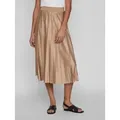 Vila Plisseerock VINITBAN SKIRT - NOOS Materialmix beige S (36)
