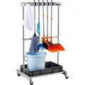 VEVOR Gartengeräte Ständer Gerätehalter Organizer Edelstahl PP 1243x508x660mm