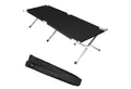 Spetebo Feldbett XXL Campingbett mit Tragetasche 190 x 64cm schwarz (Packung, 1-St., klappbar) Reise Feldbett mit Belastbarkeit bis 120 kg