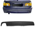 Diffusor hinten Stoßstange Einsatz schwarz matt Set paßt für 3er BMW E39 mit M