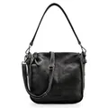 FredsBruder My Forever Friend Schultertasche Leder 26.5 cm schwarz TAS055380