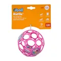Oball Rattle Greifball pink Lernspielzeug, 1 St.