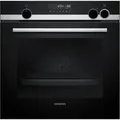 HR578GFS7F IQ500, Backofen schwarz/edelstahl, 60 cm, Home Connect