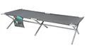 BERGER XXL Robustes Campingbett Feldbett Faltbar 210 x 93 x 48 cm Aluminium - Belastbarkeit bis 120kg