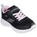 Skechers SELECTORS Sneaker, Slip-On Sneaker mit Klettverschluss, Größenschablone zum Download rosa|schwarz 32 EU