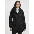 OXMO Parka OXBella Warme Jacke mit hochabschließendem Kragen schwarz XS