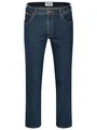 Wrangler Texas Herren-Stretchjeans - Herrenjeans Regular Fit Authentic Straight (W38/L30, Darkstone)
