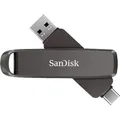 SANDISK Extreme PRO® Dual Drive 1.000 MB/s USB Stick, 2 TB, Dunkelgrau