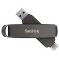 SANDISK Extreme PRO® Dual Drive 1.000 MB/s USB Stick, 2 TB, Dunkelgrau