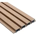 Wpc Fassadenverkleidung Duvar Farbe: Teak, Größe: 20 M2 Fassadenverkleidung Wandverkleidung Paneele Wandpaneele - Home Deluxe