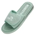 Kubota Badelatschen mit Klettverschluss - Badeschuhe für Herren & Damen - Badeschlappen für Strand – Baden Latschen - Schuhe fur Dusch und Sauna - Mintfarbe - 36