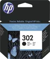 HP Druckerpatrone F6U66AE HP 302BK Schwarz Wechselpatrone Tinte