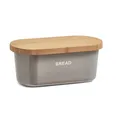 Brotkasten Bread 36 x 20 x 14,5 cm Grau Brotbox ZELLER Present