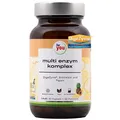 for you Multi Enzym Komplex – 60 Kapseln mit DigeZyme® Multienzymen, Alpha-Amylase, Protease, Cellulase, Lactase & Lipase plus Bromelain & Papain