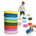 60800 SoftBalanciersteine  8 flexible Trittsteine aus weichem & leisem Schaum...