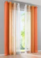 Gardinenbox Gardine (2 St), Ösen, transparent, Voile, Farbverlauf Vertikal »Modena« Voile Raffhalter 10000183
