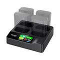 Accsoon Toprig 100W 4-Bay LP-E6 Fast Charger Schnell-Ladegerät Canon Akku B-Ware