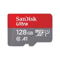 SanDisk microSDXC-Karte+SD Adapter A1 Class 10 UHS-I, Speicherkarte 128 GB 140MB/s
