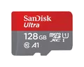 Sandisk Ultra Speicherkarte (128 GB, 140 MB/s Lesegeschwindigkeit, inklusive SD-Adapter)