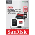 kQ SanDisk 128 GB Ultra microSDXC 140 MB/s Speicherkarte SDSQUAB-128G-GN6MA