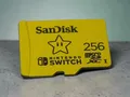 SanDisk microSDXC 256GB Nintendo Switch Stern-Motiv