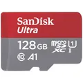 SanDisk microSDXC Ultra 128GB (A1/UHS-I/Cl.10/140MB/s) + Adapter Mobile
