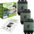 ISOTRONIC Ultraschall-Tierabwehr Isotronic Tauben- und Vogelvertreiber Mobil 3er-Set, 1-tlg., 3er-Set