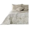 DecoKing Tagesdecke Tagesdecke Bettüberwurf Colors - Luxus Tagesdecke mit Wendedesign, Wendedesign beige 200 cm x 220 cm