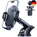 Miracase Handyhalterung Auto 3 in 1 KFZ Handyhalter mit Saugnapf & Lüftung