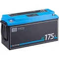 ECTIVE - GEL DC175S 12V 175Ah - Deep Cycle Versorgungsbatterie mit LCD-Anzeige wartungsfrei - VRLA Solarbatterie für Boote, Van, Wohnmobil, Camper