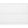 Plus Zaun Sendai 180x140 cm RAL 9010 Weiß - Weiß