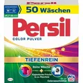 Persil Colorwaschmittel Pulver - Tiefenrein, für 50 Waschladungen, 3 kg Packung