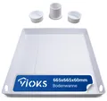 Bodenwanne Wanne Auffangbehälter 665 x 665 mm für Waschmaschine Spülmaschine