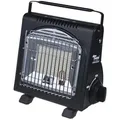 Alpen Camping Gaskocher IK1100 PRO, 2 in 1 Gasofen mit Kocherfunktion schwarz