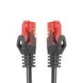 BIGtec LAN Kabel 25m Netzwerkkabel schwarz Gigabit Ethernet Kabel RJ45 Stecker Patchkabel für Patchpanel Netzwerk Switch Gaming PC kompatibel Playstation 5 PS5 XBOX Nintendo Switch 2 -Station 25 Meter