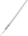 TRU Components 1570929 Koaxialkabel Außen-Durchmesser: 6.60mm RG6 /U 75Ω 85 dB Weiß 25m