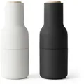 Audo - Bottle Grinder Salz- und Pfeffermühlen Set, ash / carbon (Holzdeckel)