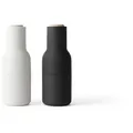 Audo Salz- und Pfeffermühlen- Set Bottle Ash Carbon Beech (2-teilig)