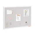 VEVOR Korkboard - Memoboard Pinnwand 90 x 60 cm, 840 x 540 mm nutzbare Panelgröße, Horizontale oder vertikale Installation, ideal für Schule, Zuhause, Büro