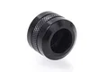 Alphacool Eiszapfen PRO 13mm HardTube Fitting G1/4 - Deep Black Verbindung