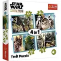 Trefl TREFL 34397 4 in 1 Puzzle 35, 48, 54, 70 Teile ? Star Wars 34397