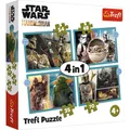 5900511343977 Puzzle 4W1 Mandalorian Star Wars PUD TREFL 34397 TREFL