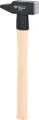 BRILLIANT TOOLS BT077025 Schlosserhammer mit Hickory-Stiel, 250g, französische Form [Powered by KS TOOLS]