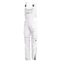 TMG Arbeitslatzhose für Herren – Latzarbeitshose mit Kniepolstertaschen & Stretchbund - robuste Mischgewebe 260 g/m² mit vielen Taschen für Baustelle, Werkstatt & Montage